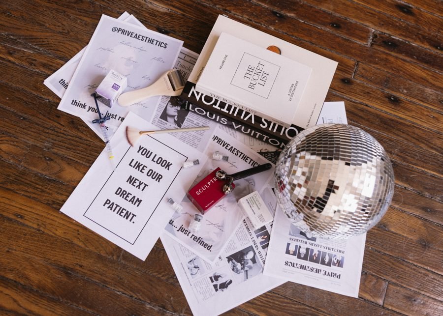 Privé Aesthetics — studio detail