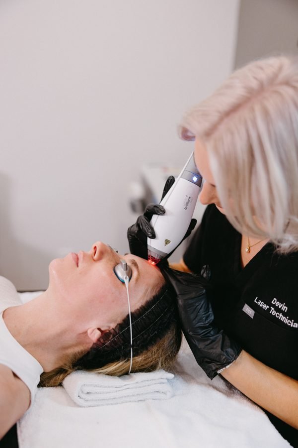 Privé Aesthetics — close-up of healthy skin, the kind Clear + Brilliant maintains over time