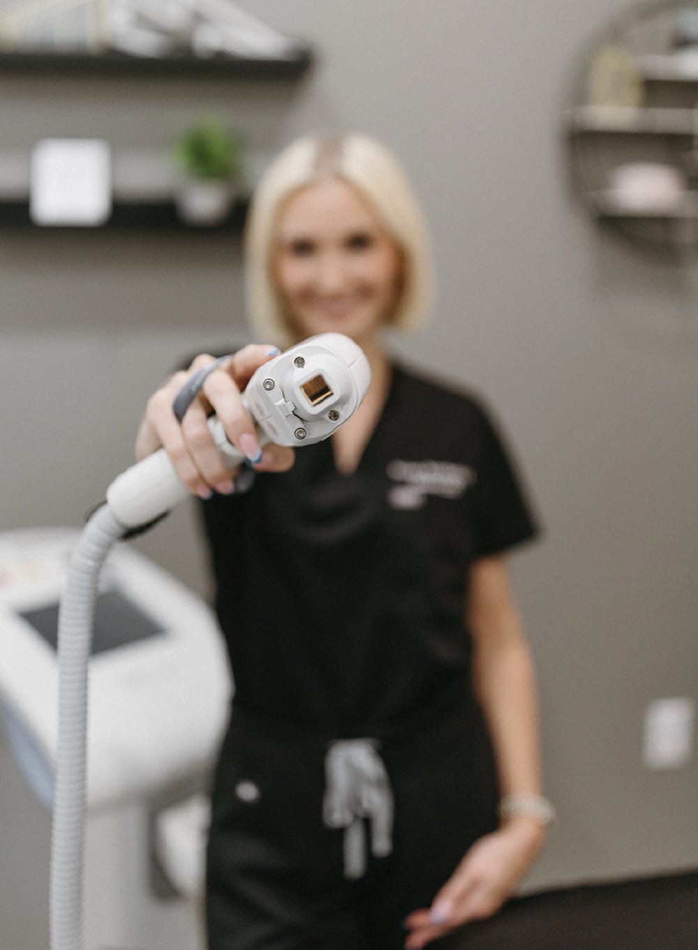 Privé Aesthetics — IPL Photofacial result on real client skin, addressing pigment and redness